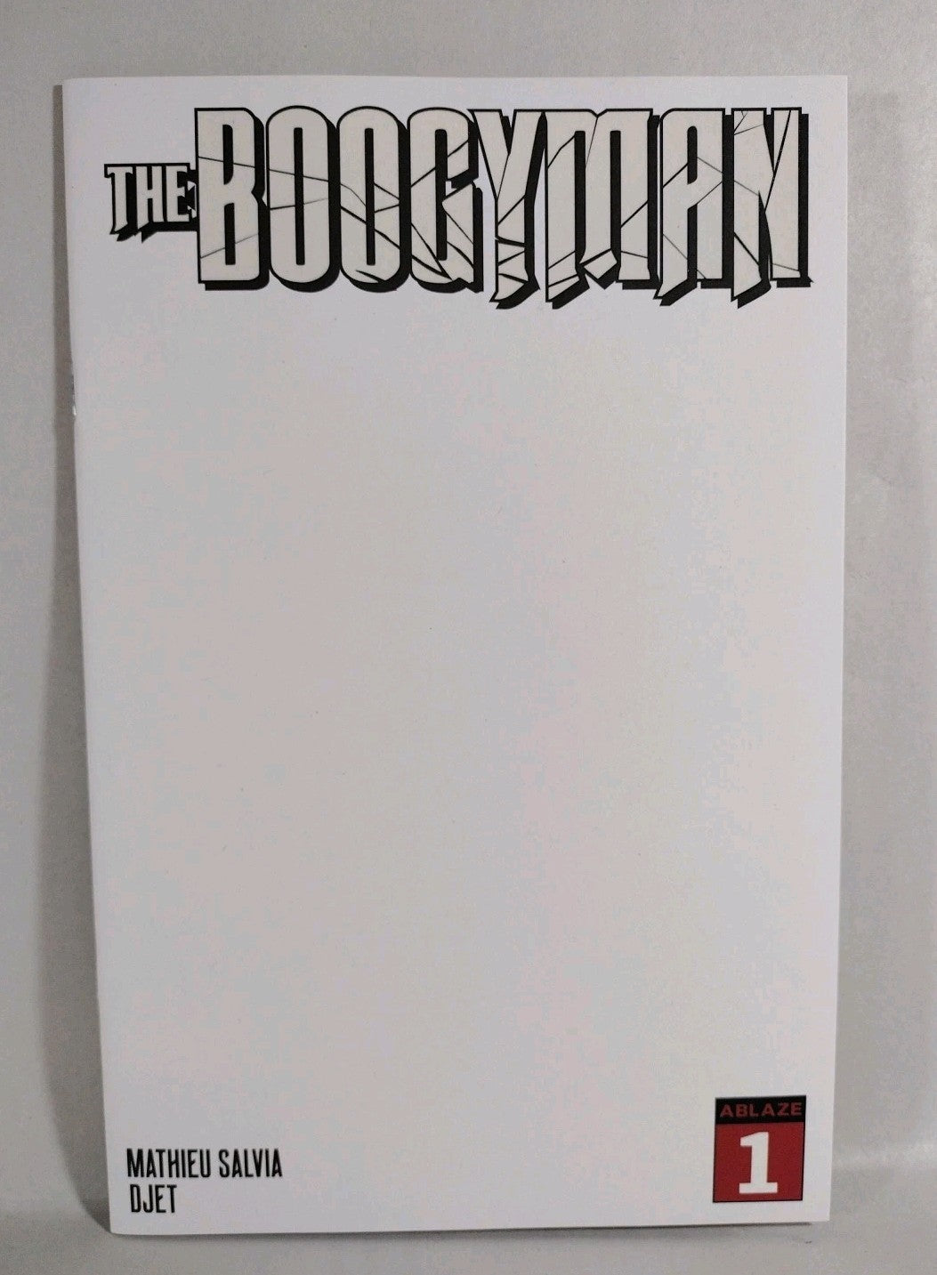 Boogyman #1 (2022) Ablaze Comic Blank Sketch Variant Glow In The Dark Cover NM