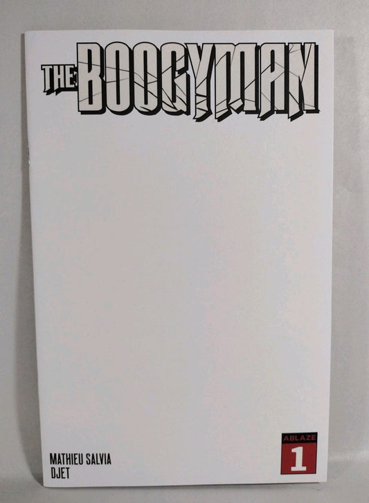 Boogyman #1 (2022) Ablaze Comic Blank Sketch Variant Glow In The Dark Cover NM