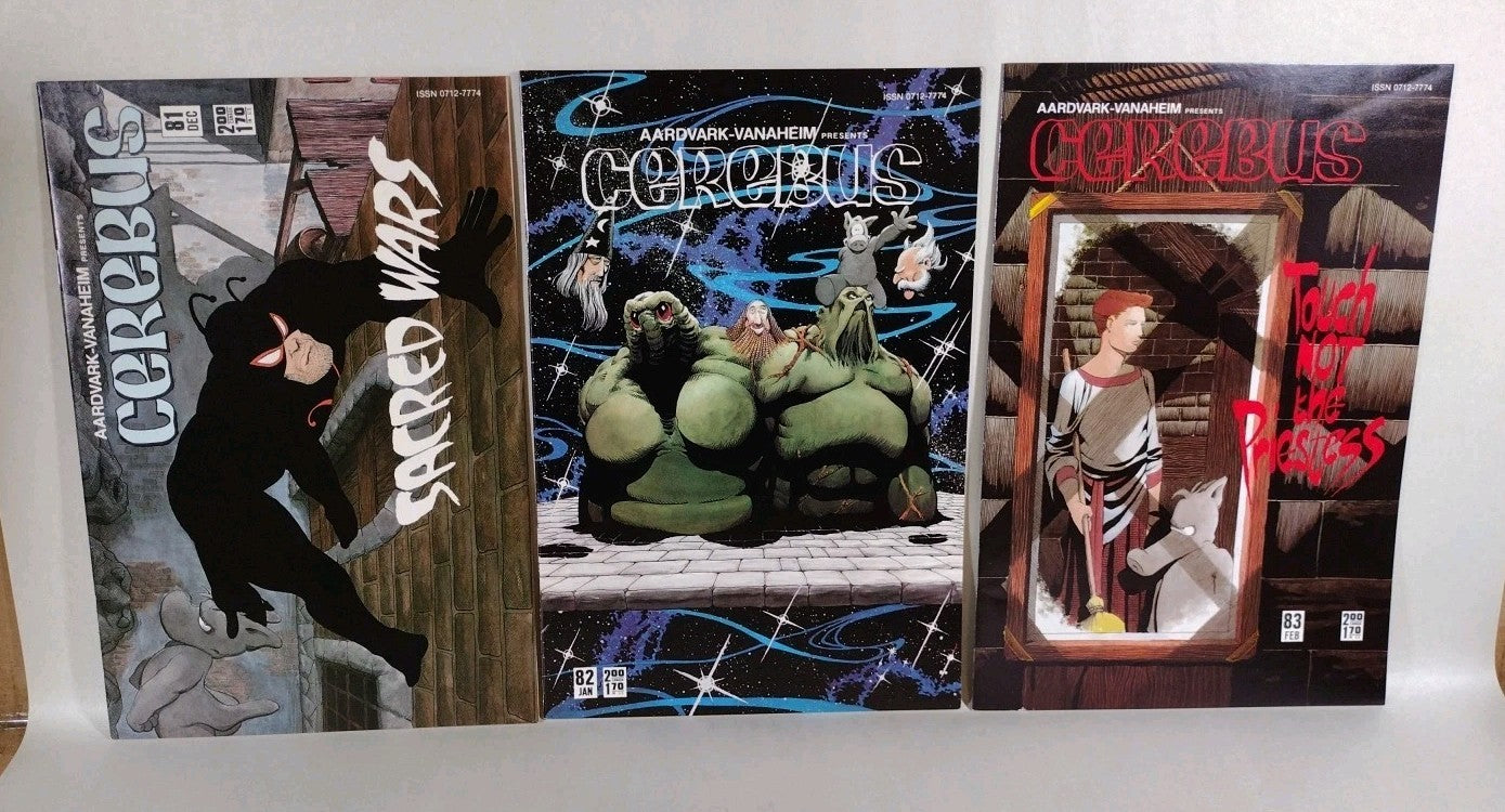 Cerebus The Aardvark 51-113 (1991) Dave Sim Complete Church & State Pt 1-60 +