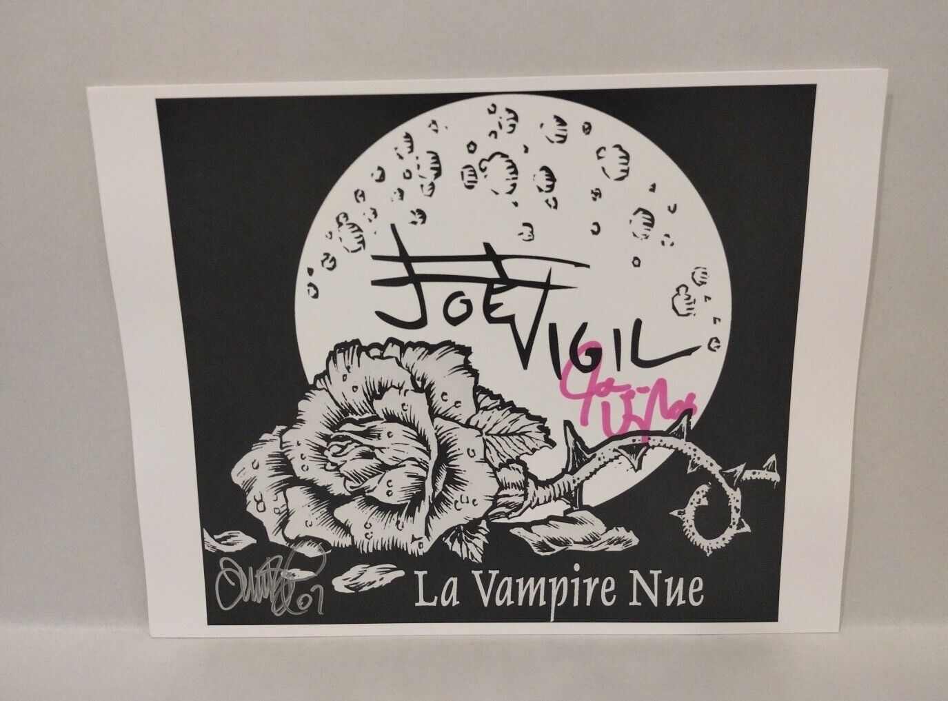 La Vampire Nue (2003) Joe Vigil Print Set Of 6 + Sticker Set Signed Tim Vigil 