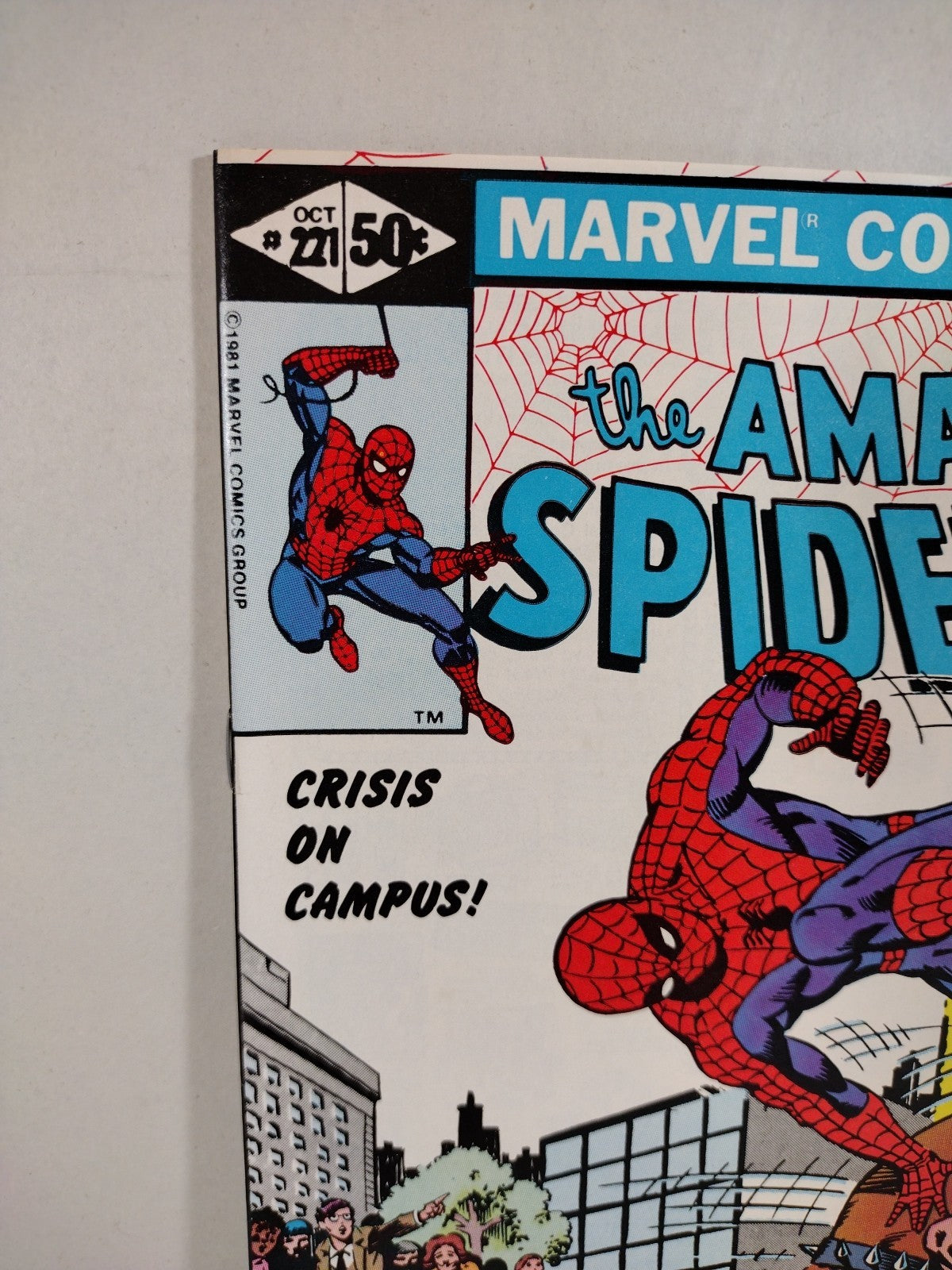 Amazing Spider-Man #221 (1981) Marvel Comic Ramrod Appearance VF-NM
