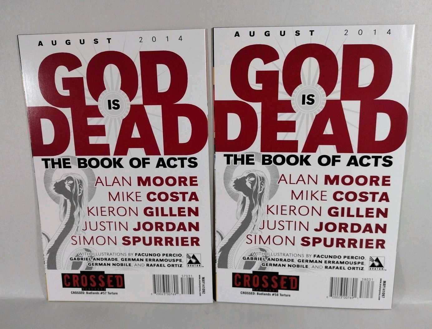 Crossed Badlands (2014) Avatar Press Comic Lot 57 58 59 60 61 62 63 64 Tim Vigil