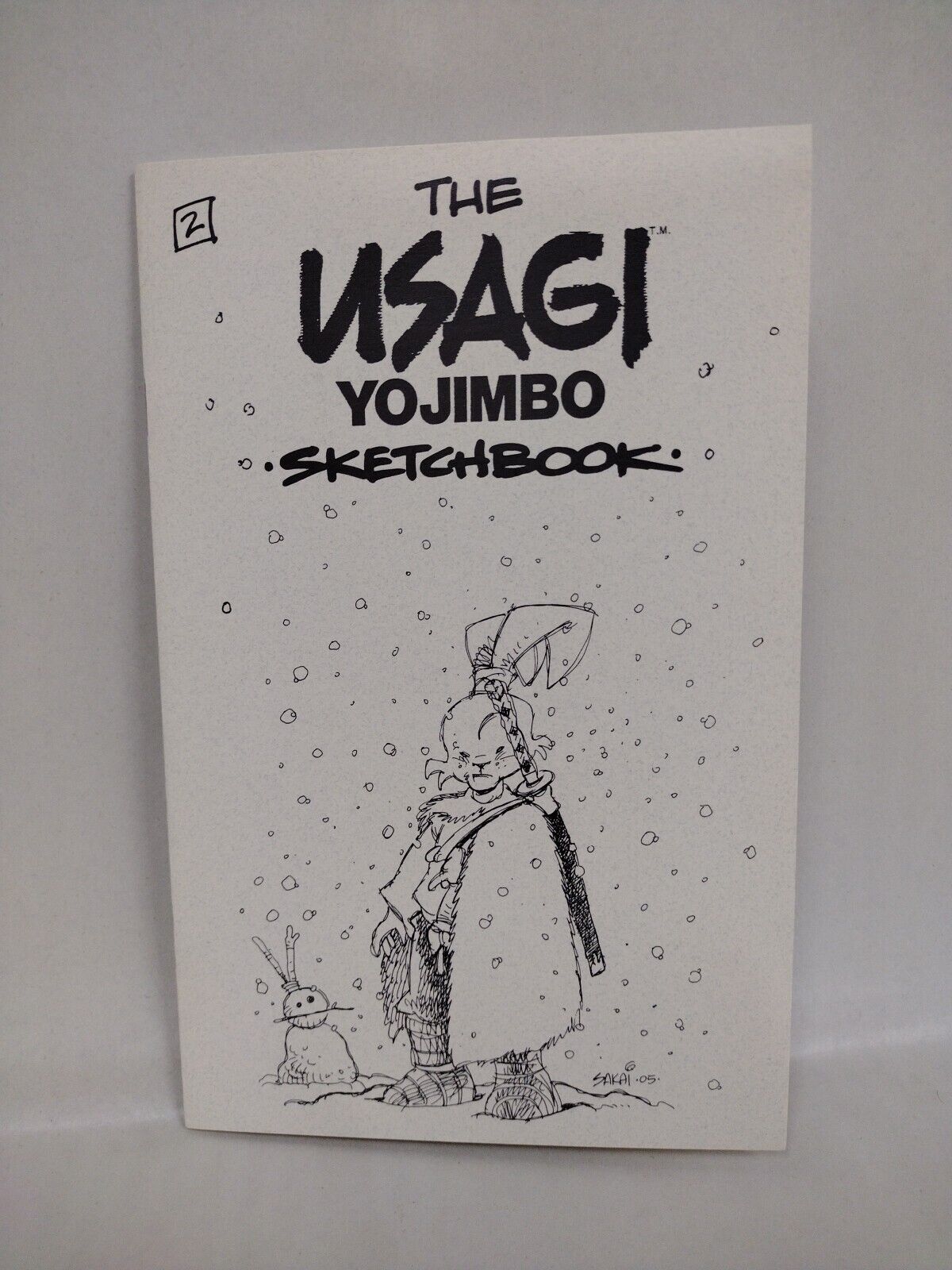 Usagi Yojimbo Sketchbook #2 (2005) Stan Sakai Ashcan Signed & Remarked