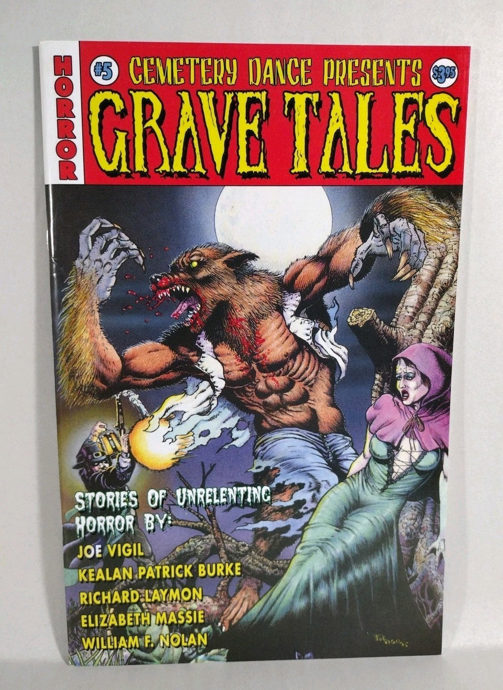 Cemetery Dance Presents Grave Tales #5 (2008) SD Horror Comic Joe Vigil Cover 