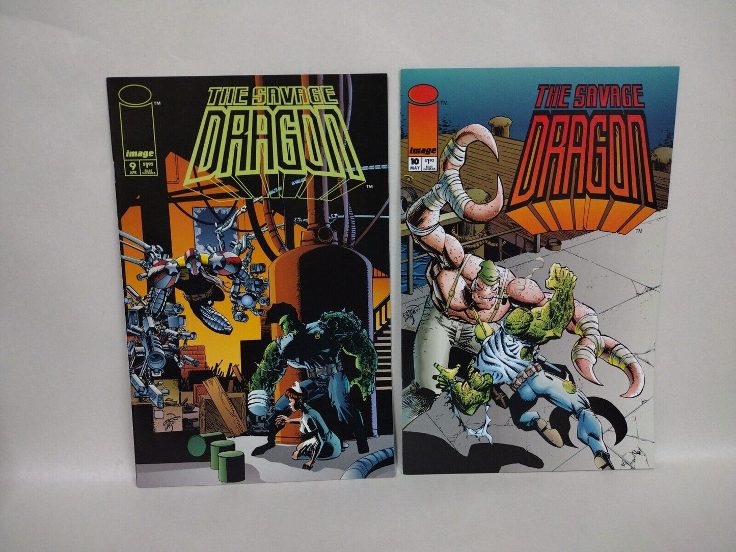 Savage Dragon (1993) Image Comics Ongoing Comic Lot Set #1-11 + Vs Megaton Man
