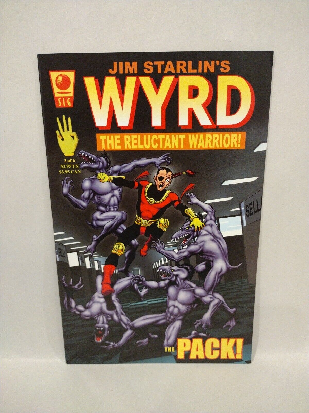 Jim Starlin's WYRD The Reluctant Warrior (1999) SLG Complete Set 1 2 3 4 5 6 NM