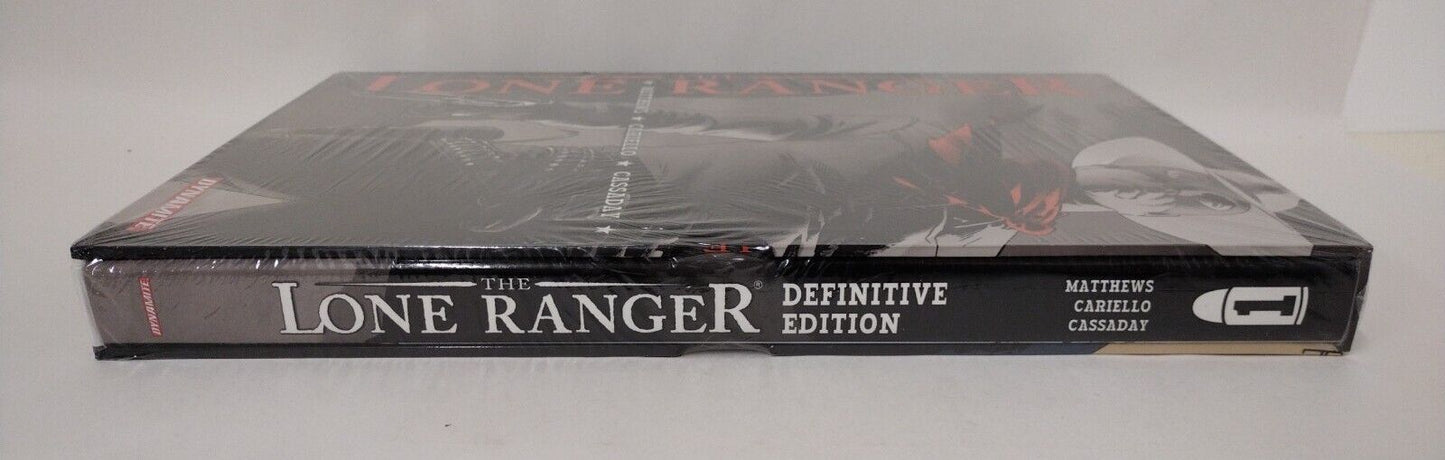 Lone Ranger Definitive Edition Vol 1 Dynamite HC Brett Mathews New Sealed