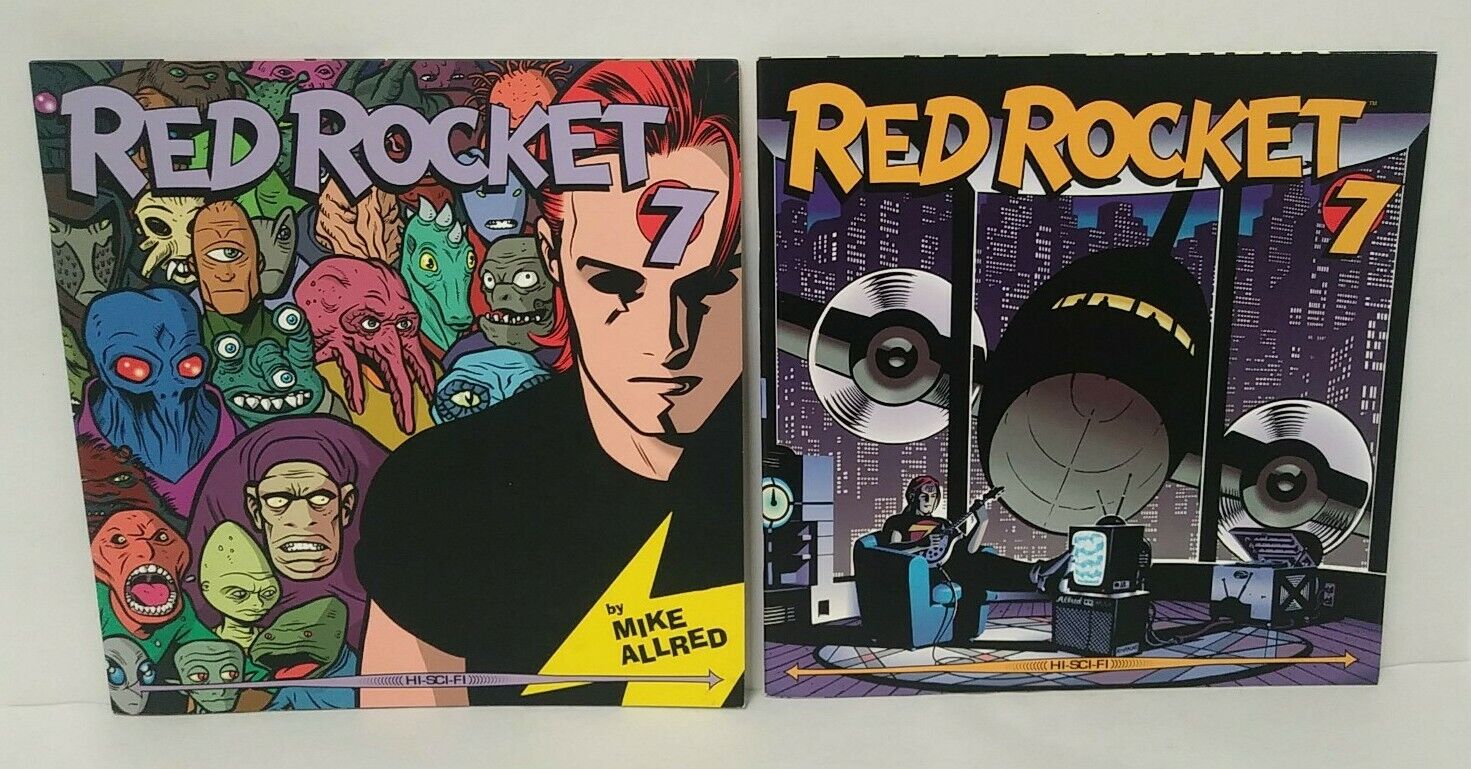 RED ROCKET 7 (1997) Comic Album Magazine # 3 4 5 7 Dark Horse Mike Allred