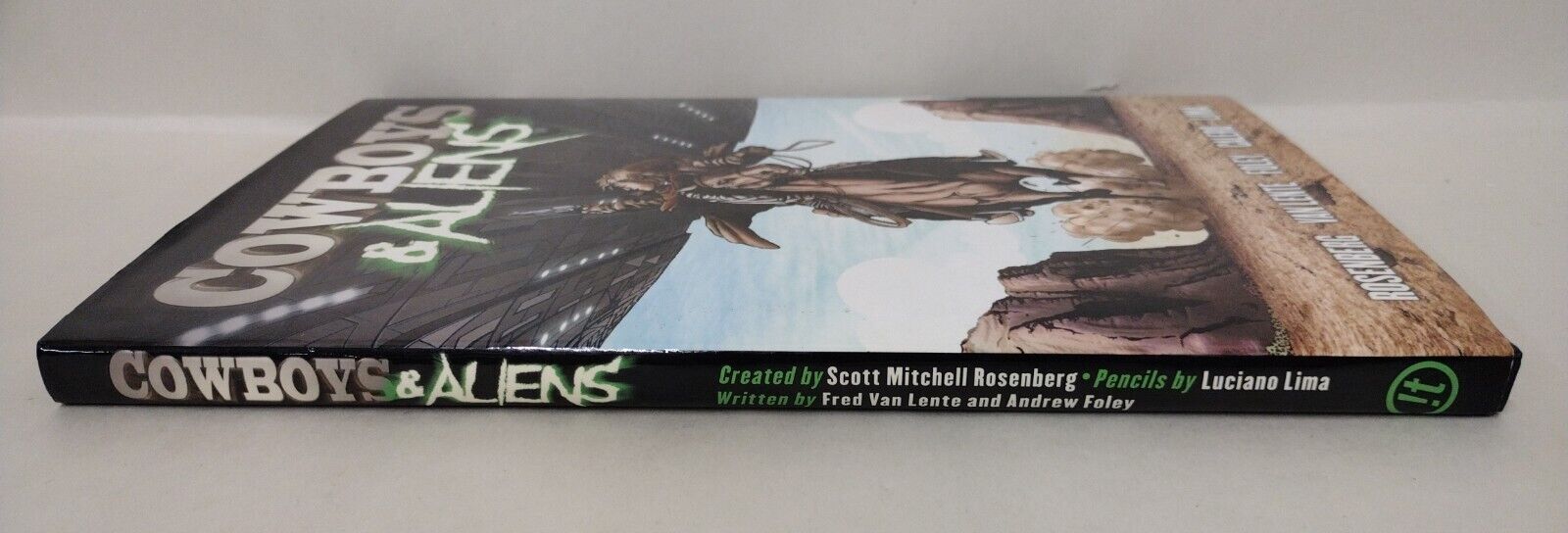 Cowboys and Aliens (2011) IT Books HC Scott Mitchell Rosenberg Fred Van Lente