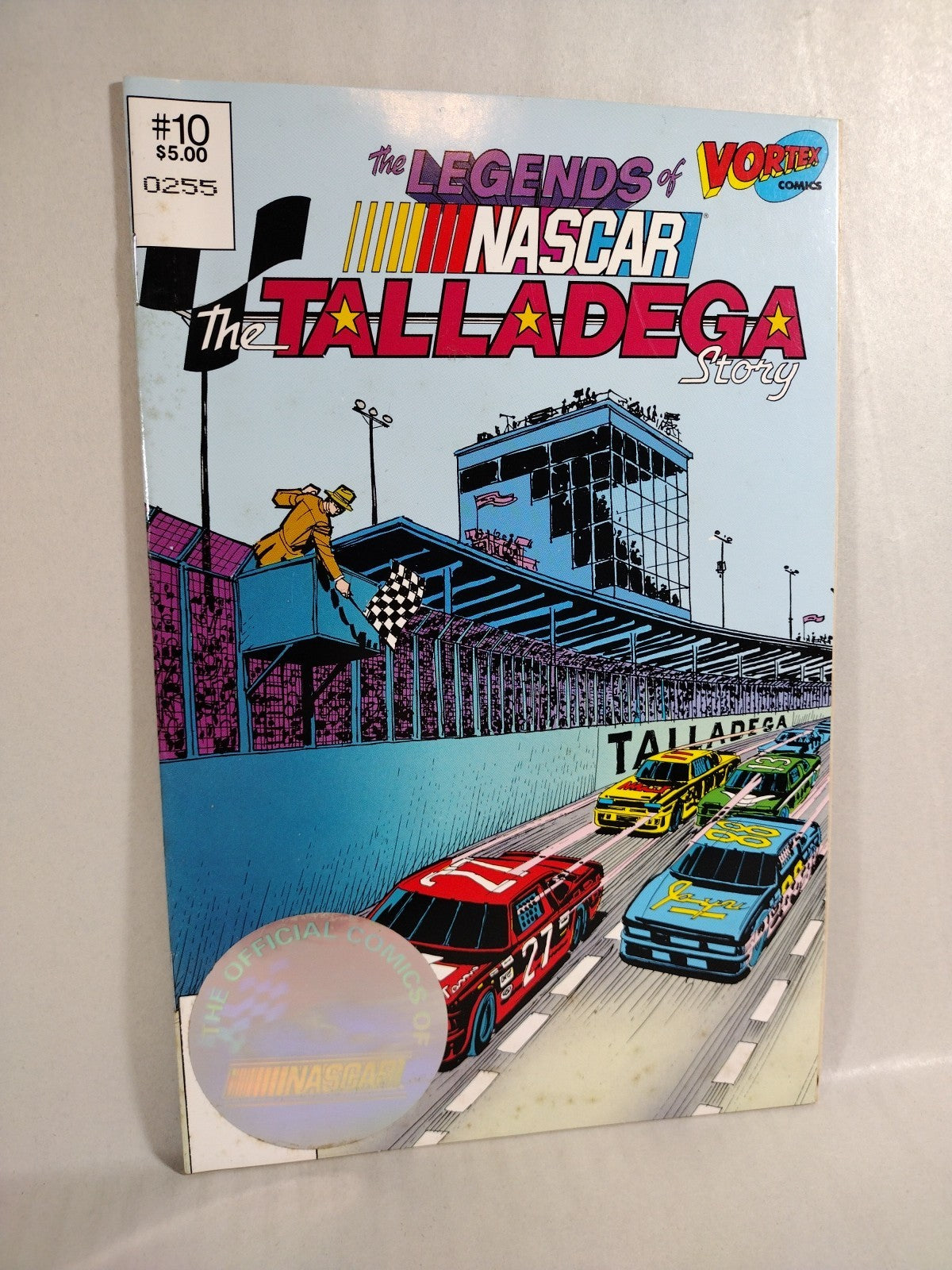 Legends of NASCAR 1992 Vortex Comic #'d Hologram Set Issues 9 10 11 12 13