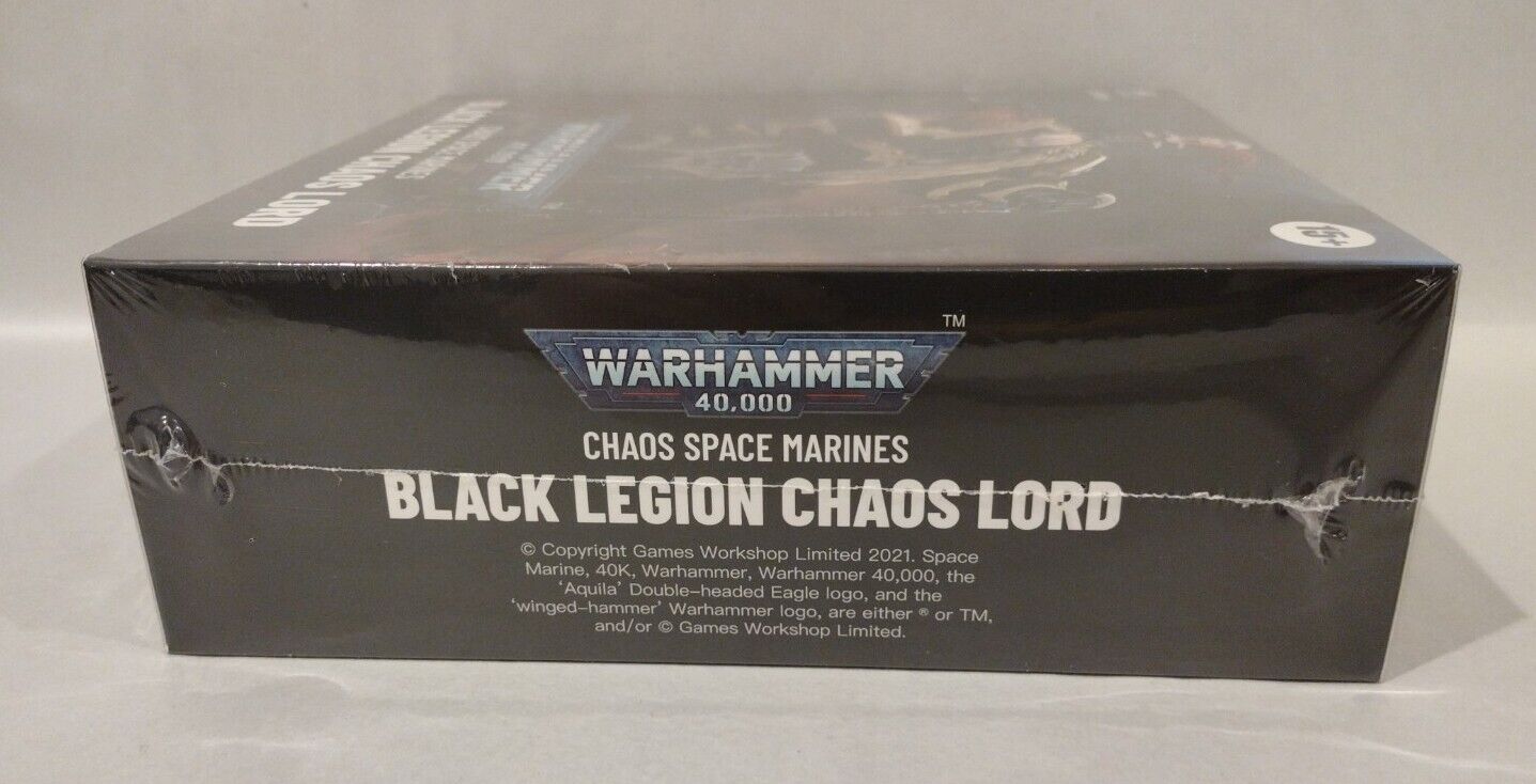 Warhammer 40K Black Legion Chaos Lord Khalos the Ravager 1:18 jt2092 JOYTOY New