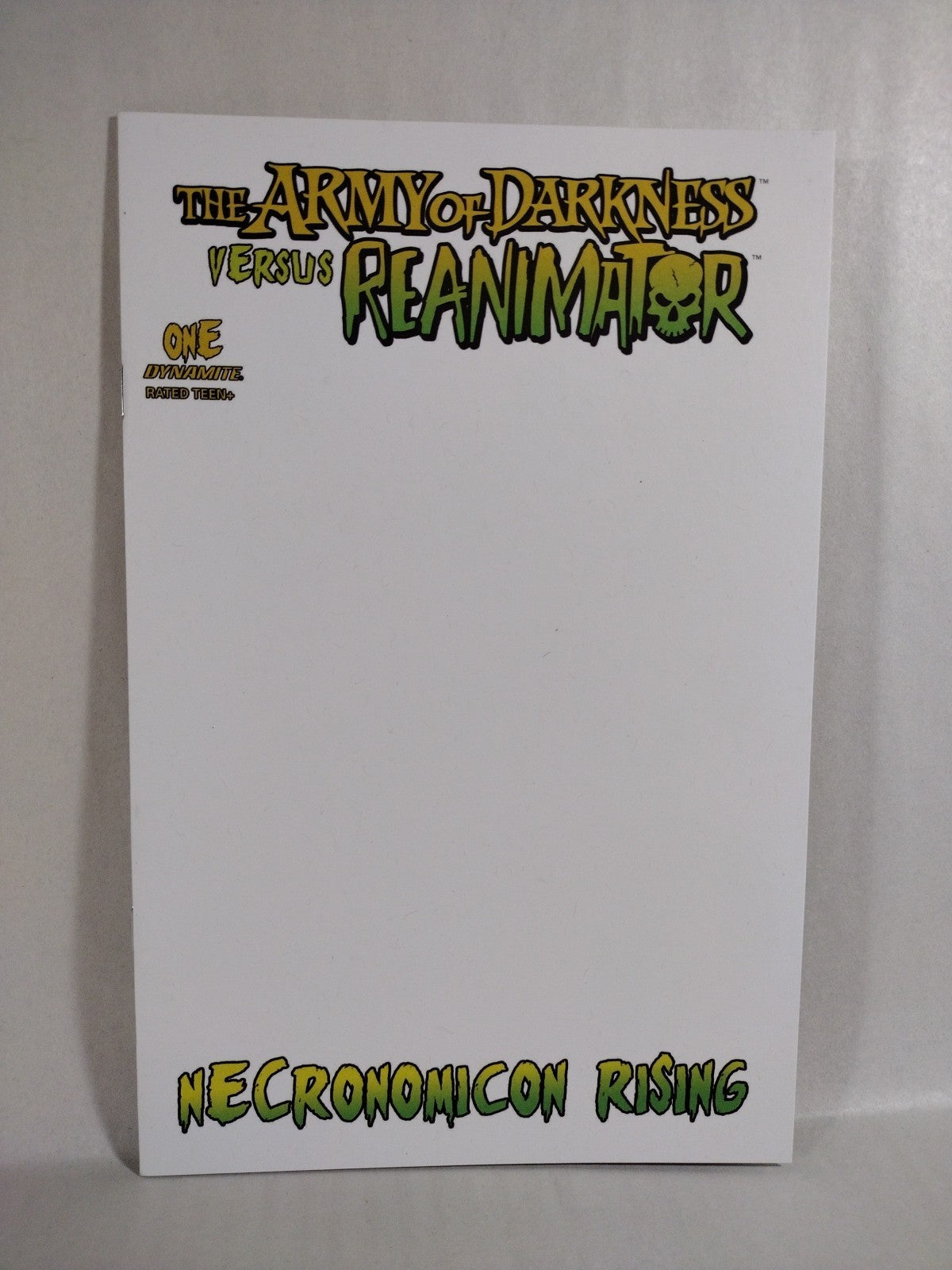 Army Of Darkness Vs Reanimator #1 (2022) Blank Sketch Cover Variant New NM