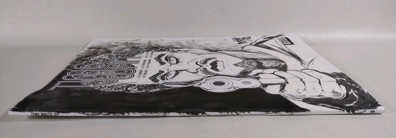 Time Waits #1 (2024) DSTLRY Sketch Cover Comic W Orignal Dave Castr Art ARG COA