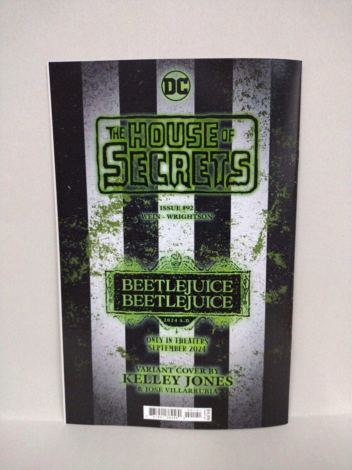 House of Secrets #92 Facsimile Edition (2024) DC Comics Beetlejuice Variant NM