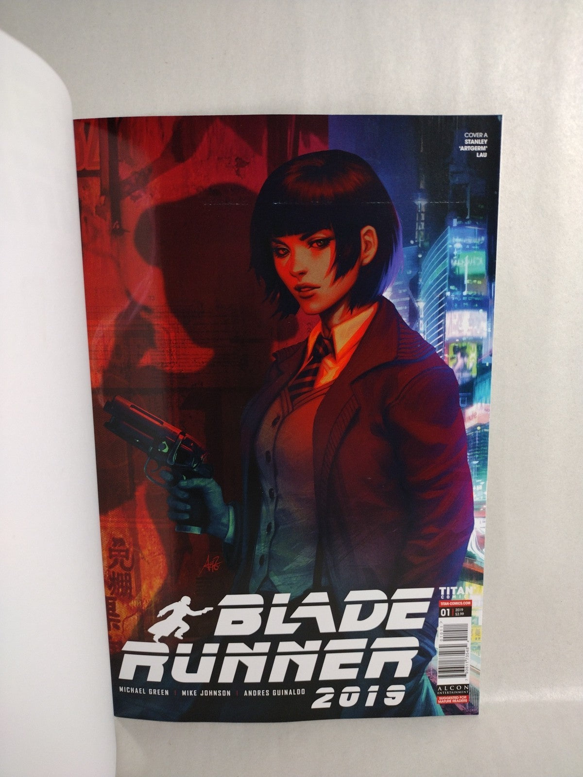 Blade Runner 2019 #1 (2019) Titan Comic Blank Sketch Variant Cover Comic New NM