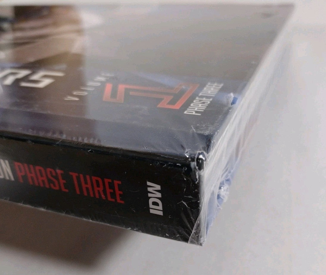 TRANSFORMERS IDW Collection Phase Three Vol 1 Hardcover Sealed W Damage 