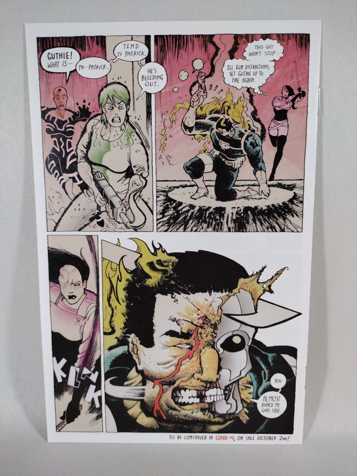 Copra Preview Ashcan (2019) Heroes Con Exclusive Signed Michel Fiffe W Sketch