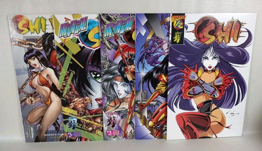 Manga Shi 2000 (1997) Complete Crusade Comic Lot #1/2 1-3 Vampirella