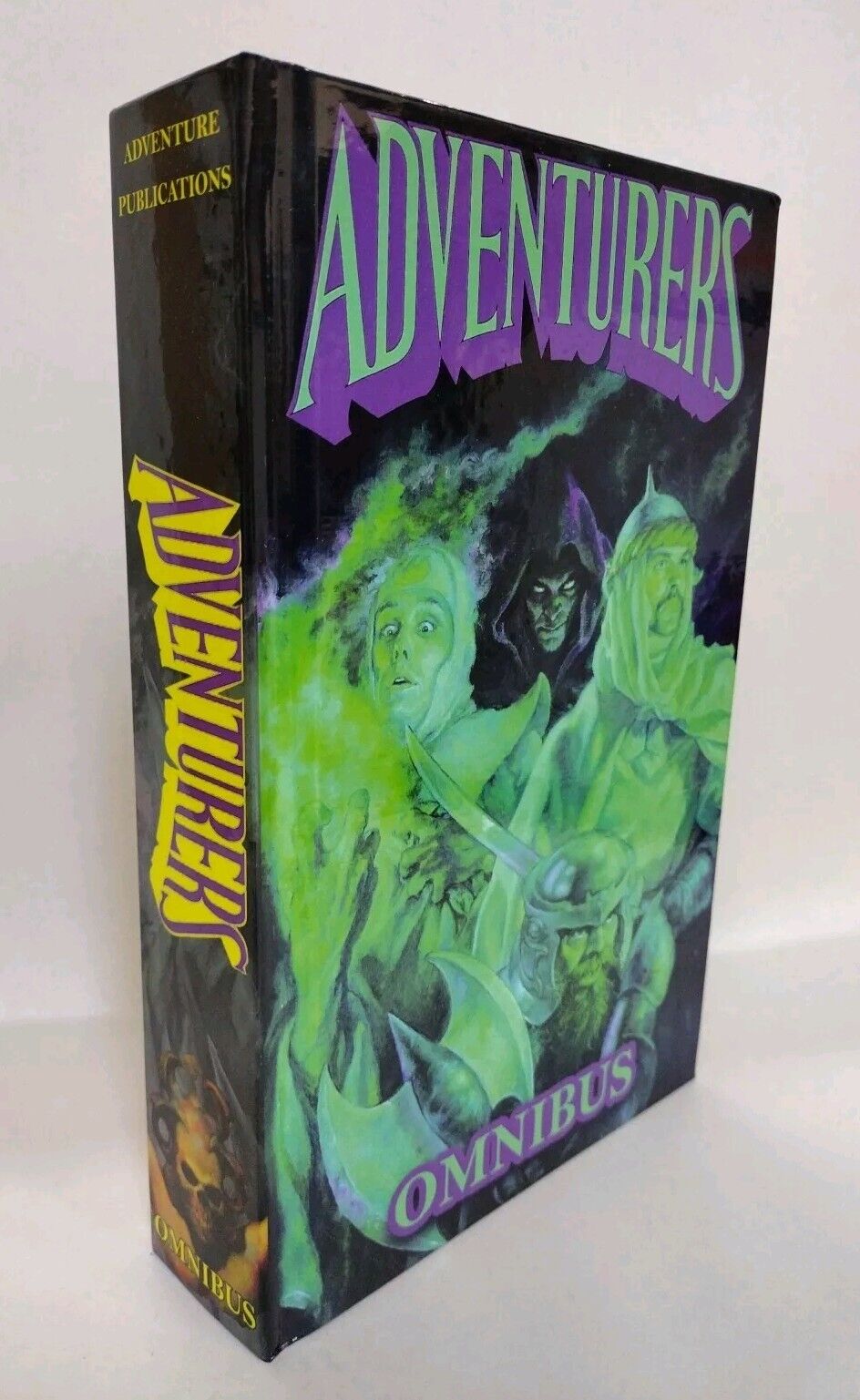 Adventurers Omnibus (1986) ARG Custom Bound Comics Kent Burles Behnke Hardcover