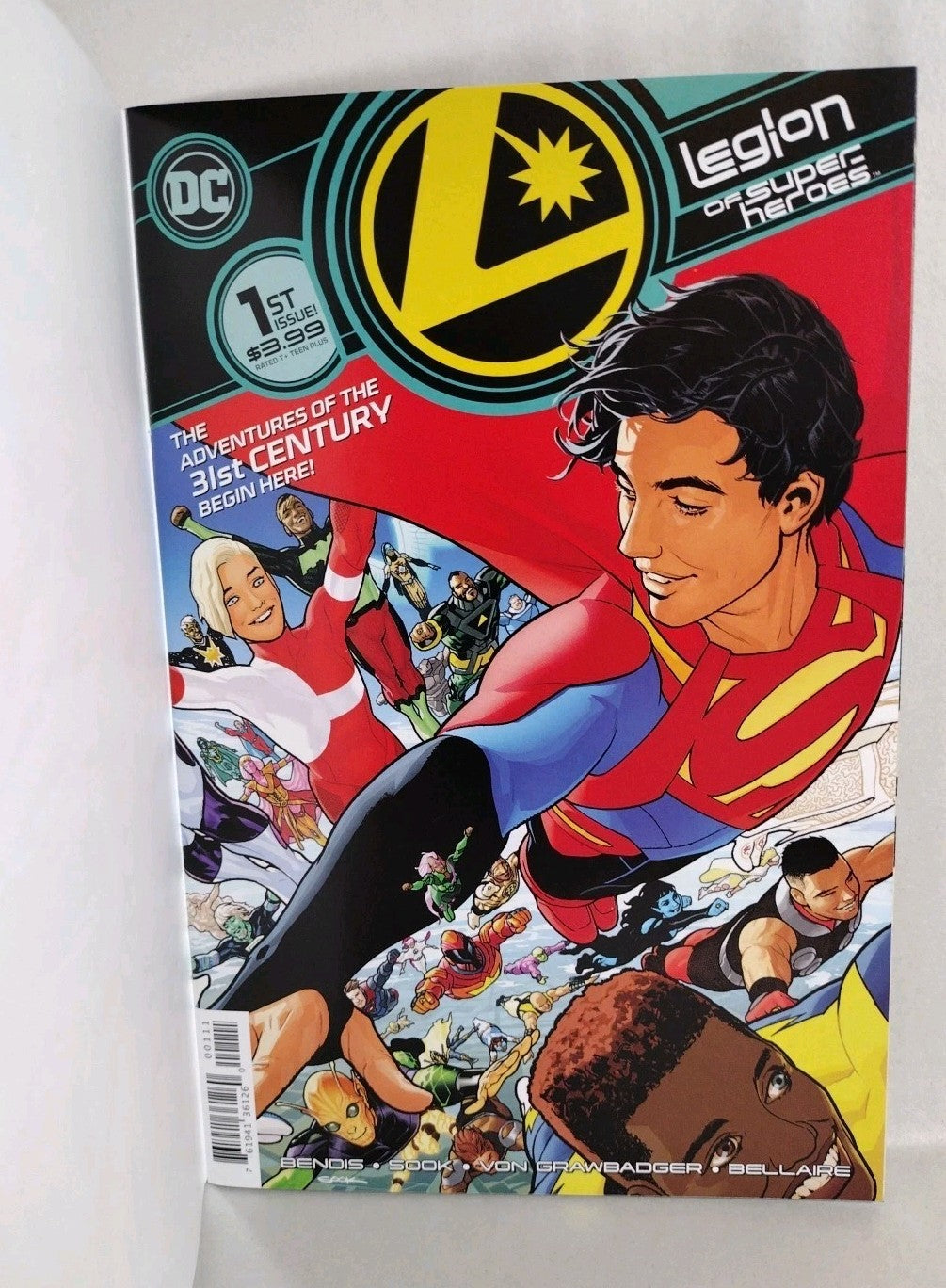 Legion Of Superheroes #1 (2020) DC Sketch Var Comic Cover W Original DCastr Art