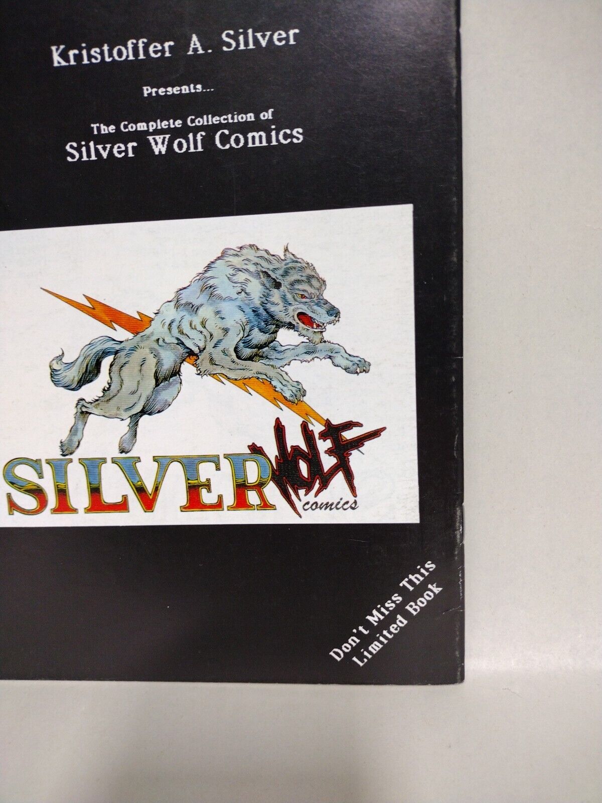 Silverwolf Comic Index #1 (1991) Rare Greater Mercury Print Runs + Reading Order