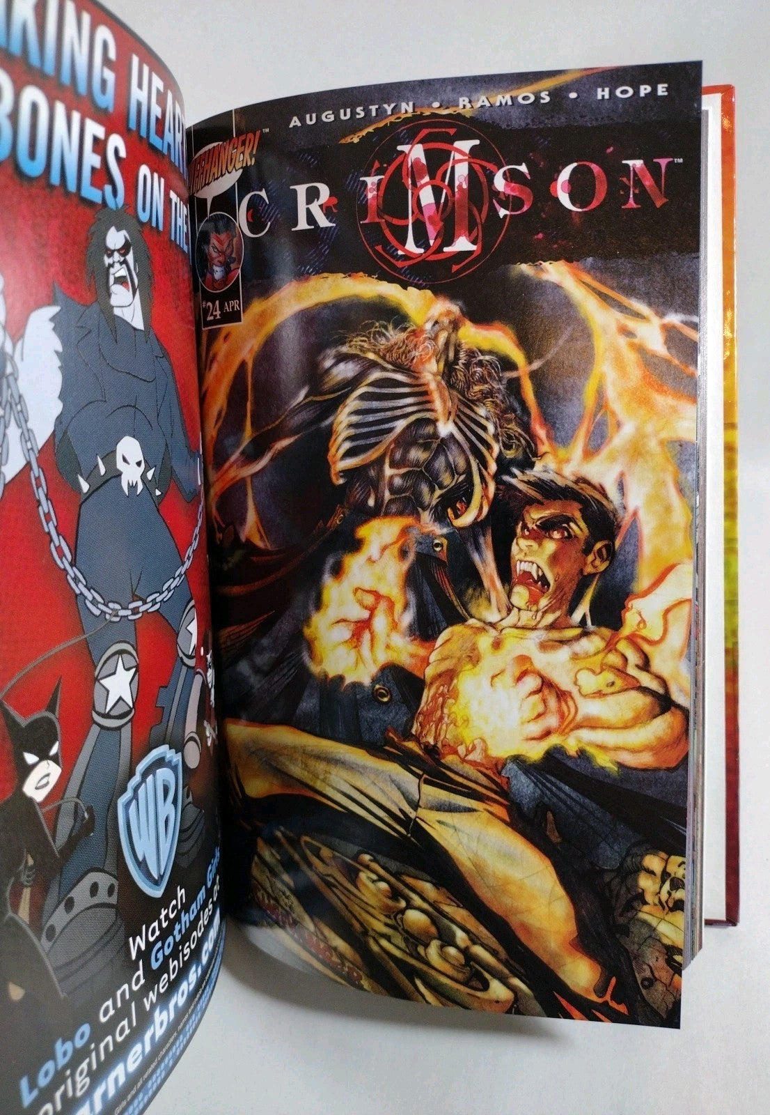 Crimson (1998) Custom Bound Cliffhanger Vampire Comic Omnibus Hardcover ARG