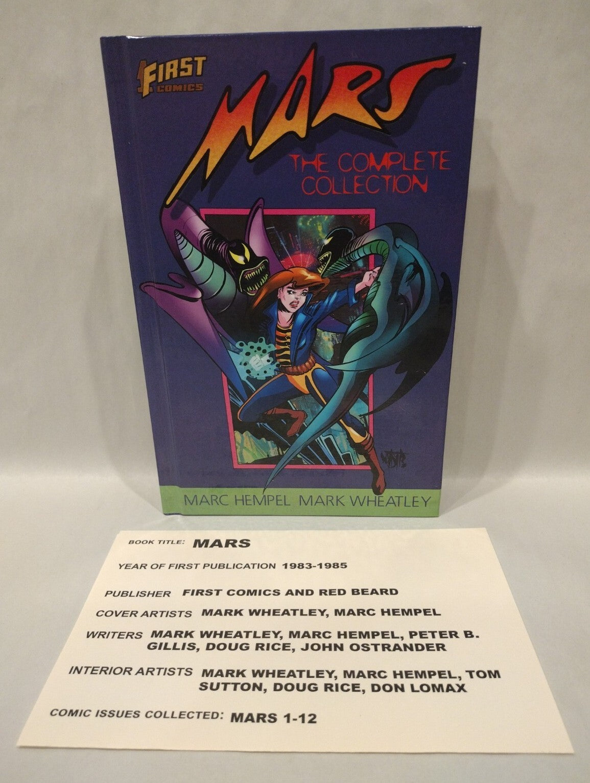 MARS (1983) Complete Collection Custom Bound First Comics Hardcover ARG New HC