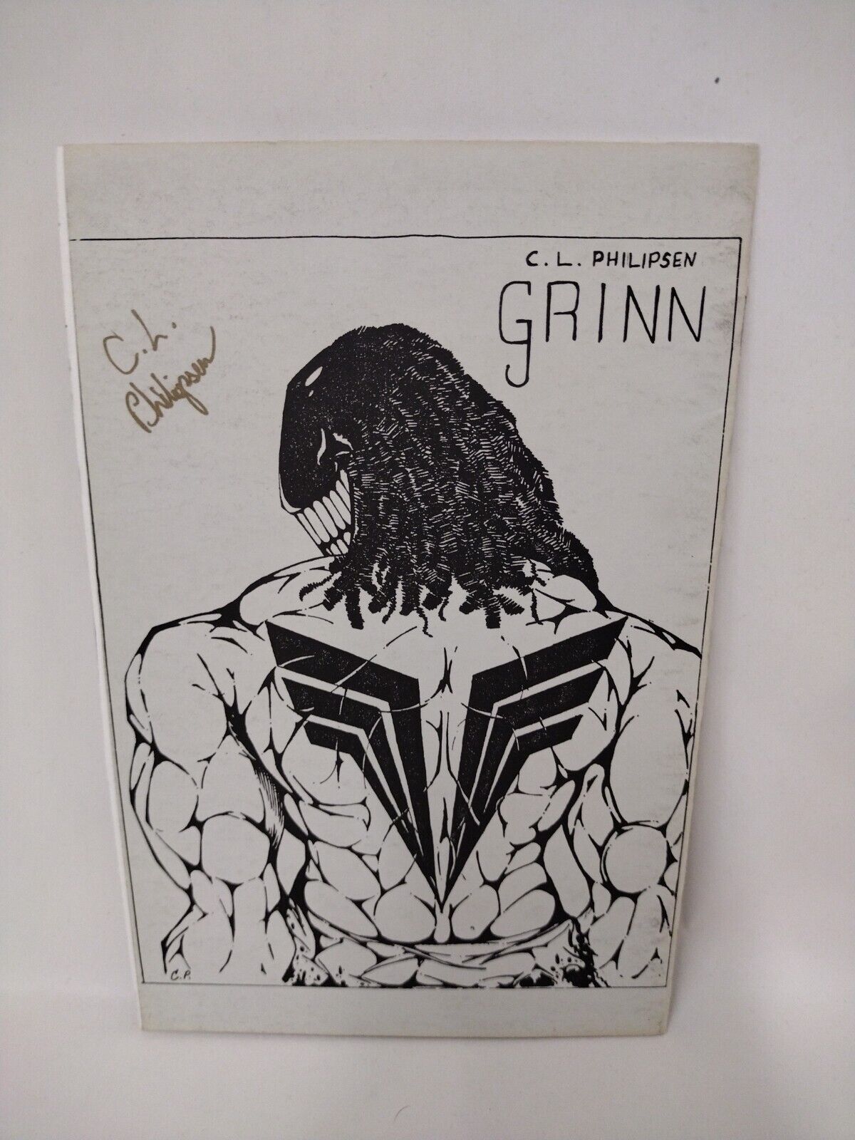 Transient / Grinn 1993 Ashcan Comic Preview #d 1/50 Signed Jewett Philipsen