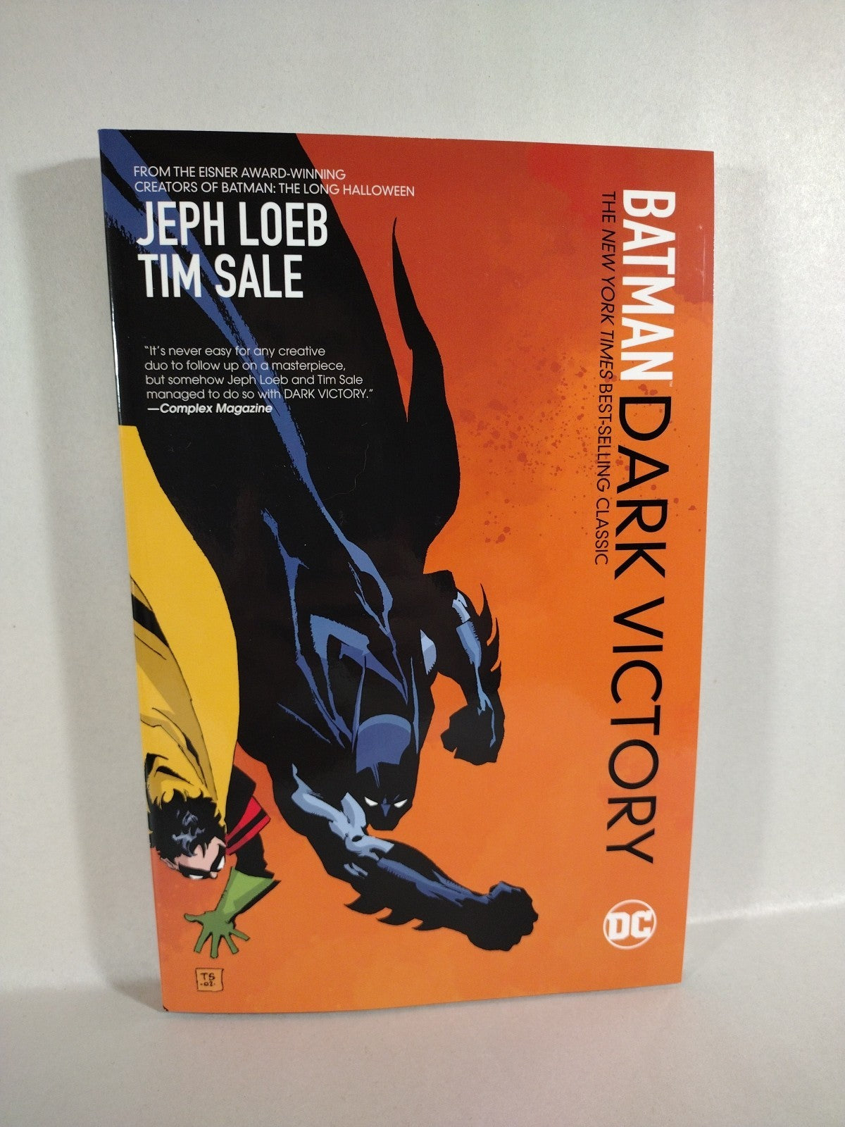 Batman Dark Victory (2014) DC Comics TPB Jeph Loeb Tim Sale New