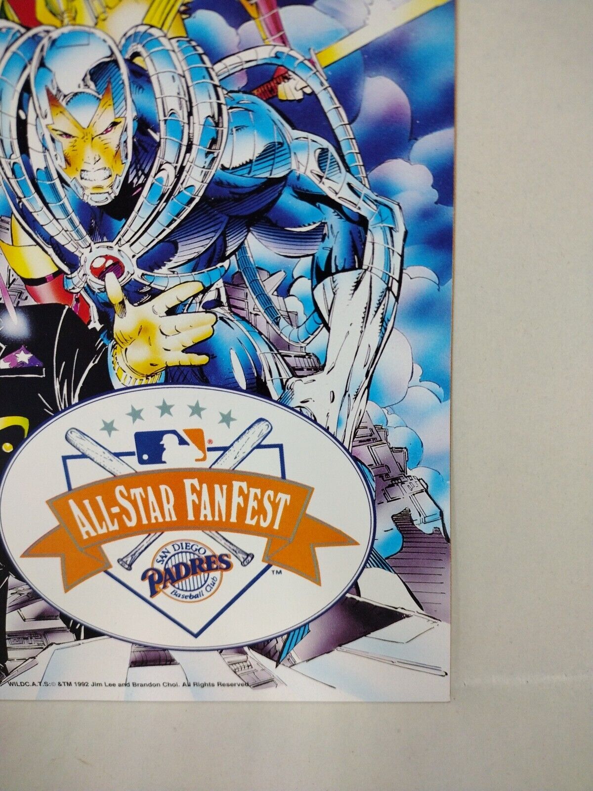 Rare Wizard Magazine (1992) Jim Lee All-Star Fanfest San Diego Padres Giveaway