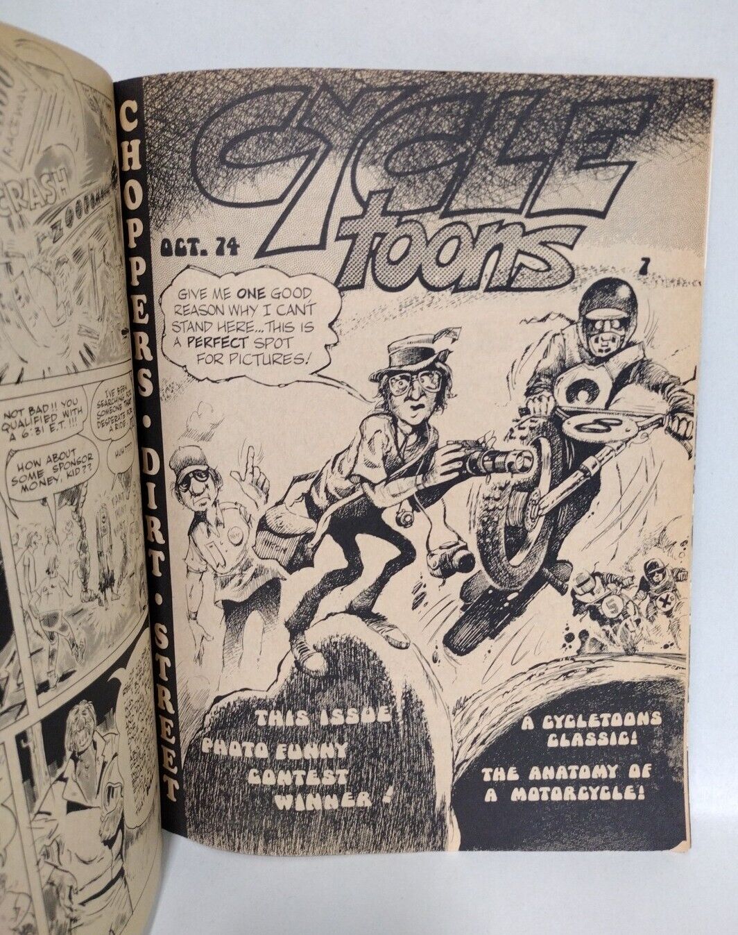 CAR Toons (1974) #79 Petersen Publishing B Steffenhagen Mike Arens Cycle Toons