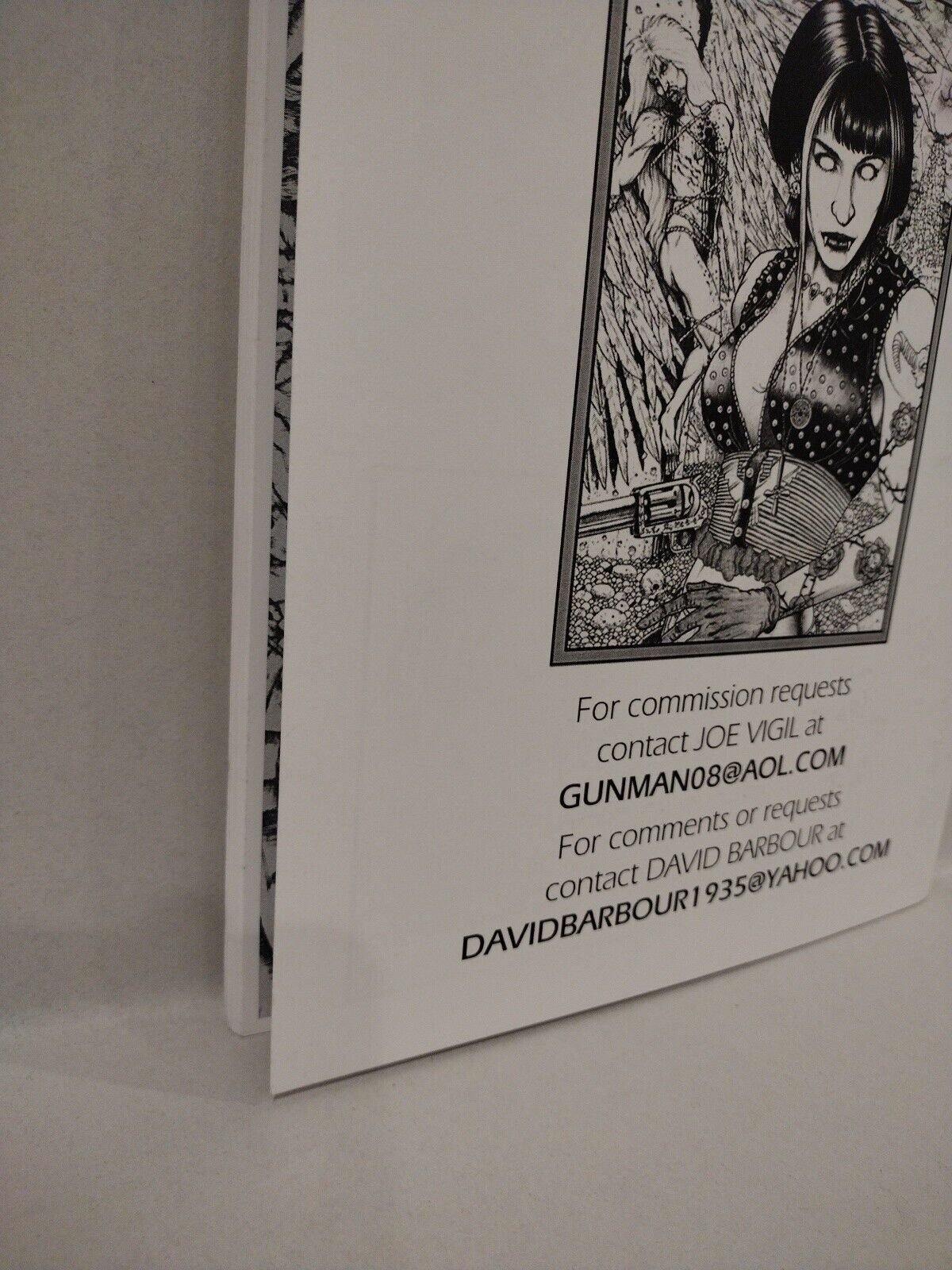 Original Sin #1 (2001) Broken Halos Comic Magazine 1st Print Signed Joe Vigil