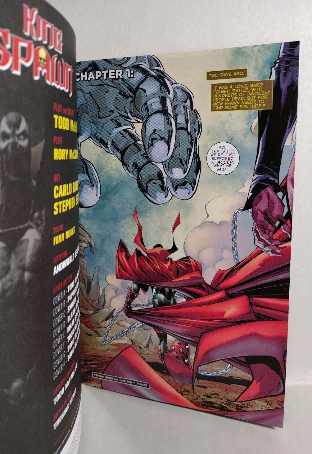 King Spawn #50 (2025) Image Comic Sketch Cover Variant W Original Art Dave Castr