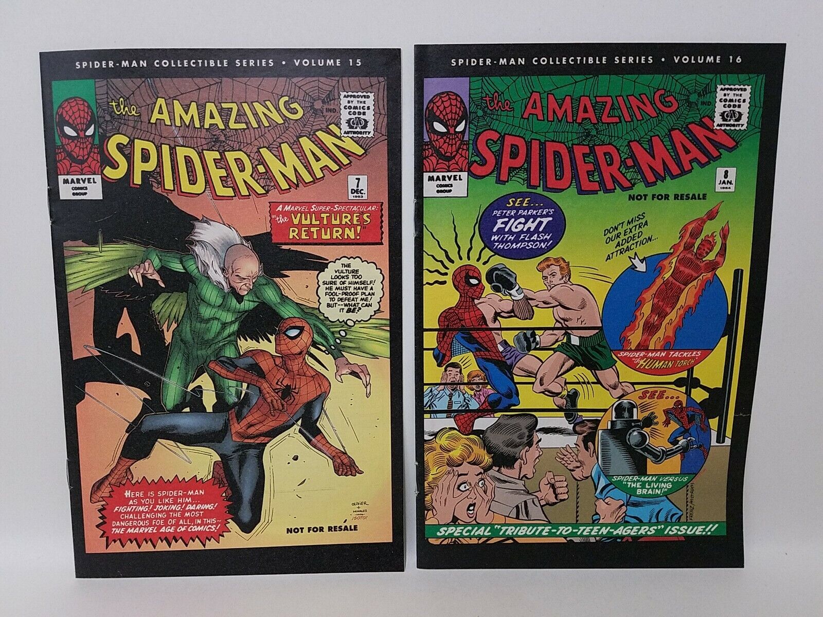 Amazing Spider-Man Collectible Series Comic Lot Vol 15 16 19 20 21 22 23 Reprint