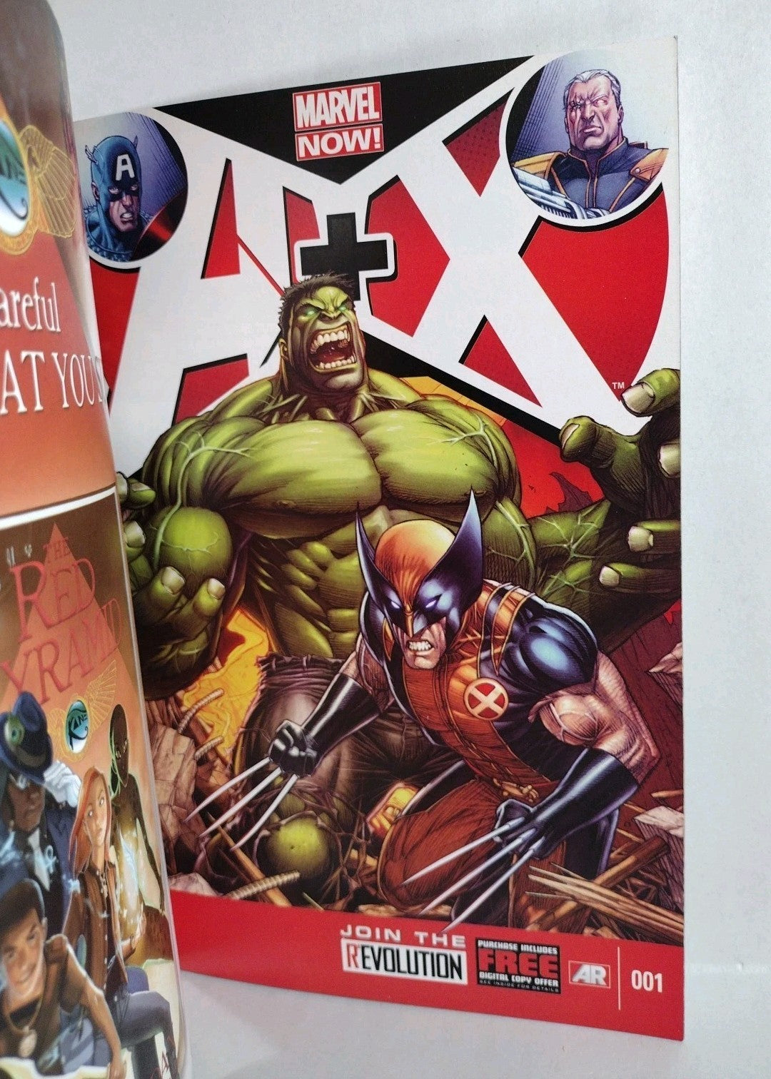 A+X #1 (2012) Marvel Sketch Cover Variant Comic Avengers X-Men New NM