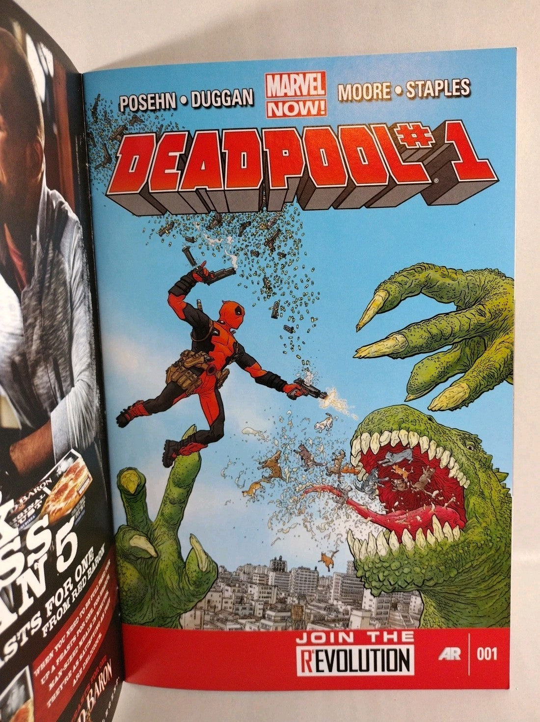 Deadpool 1 (2013) Marvel Comic Blank Sketch Variant Cover Brian Posehn Duggan NM