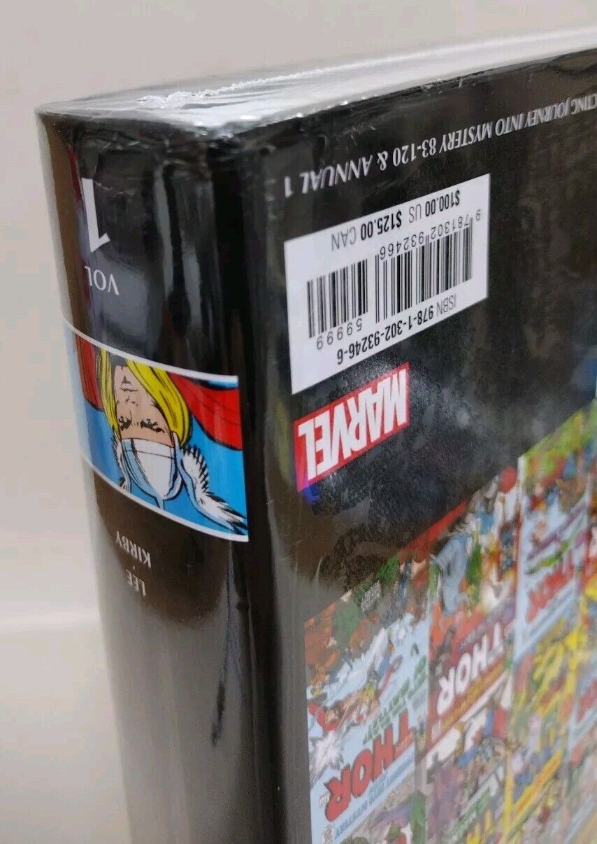 Thor Vol 1 Omnibus Marvel Hardcover Lee Kirby New Sealed HC