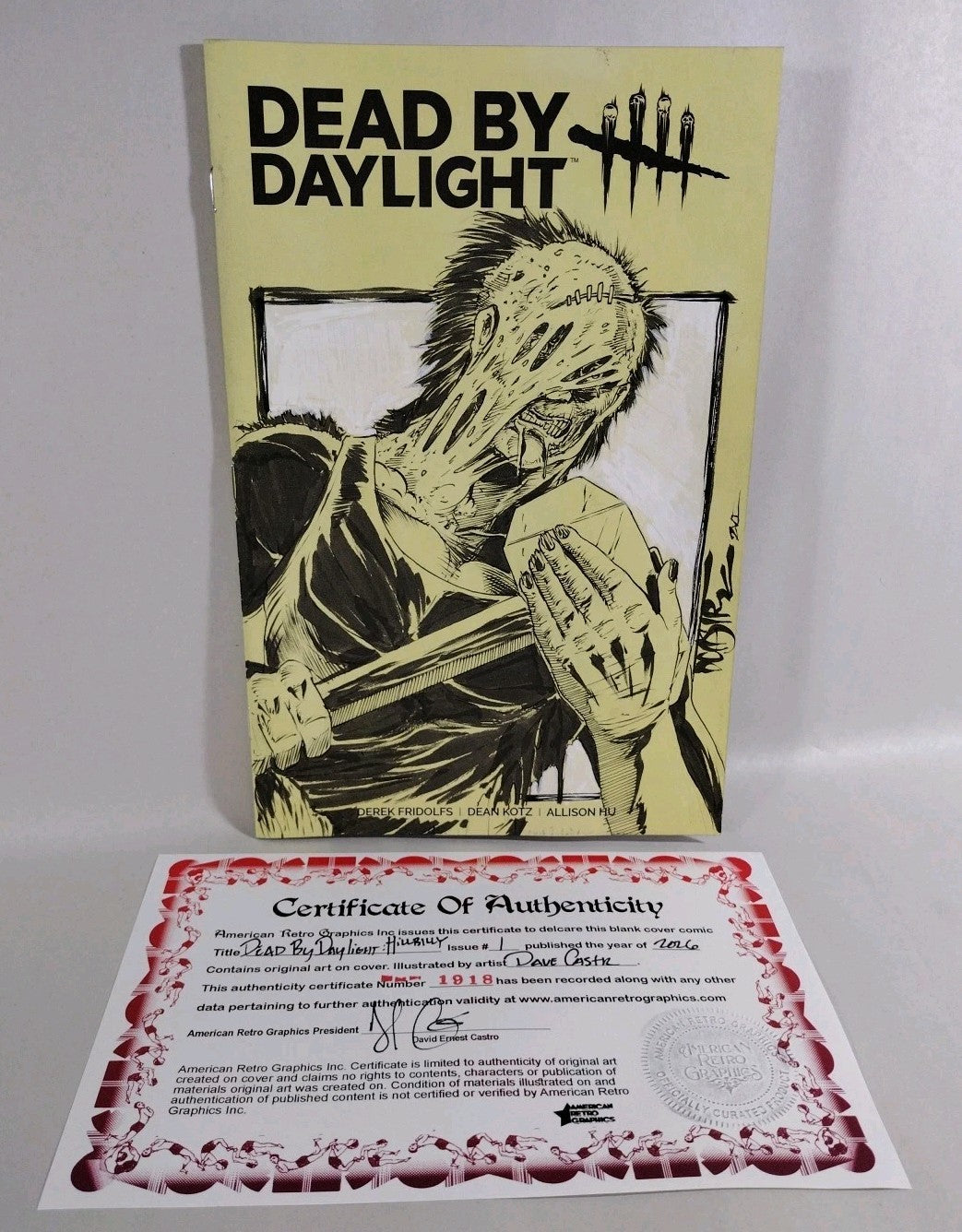 Dead By Daylight Hillbilly #1 (2026) Titan Sketch Cover W Original DCastr Art