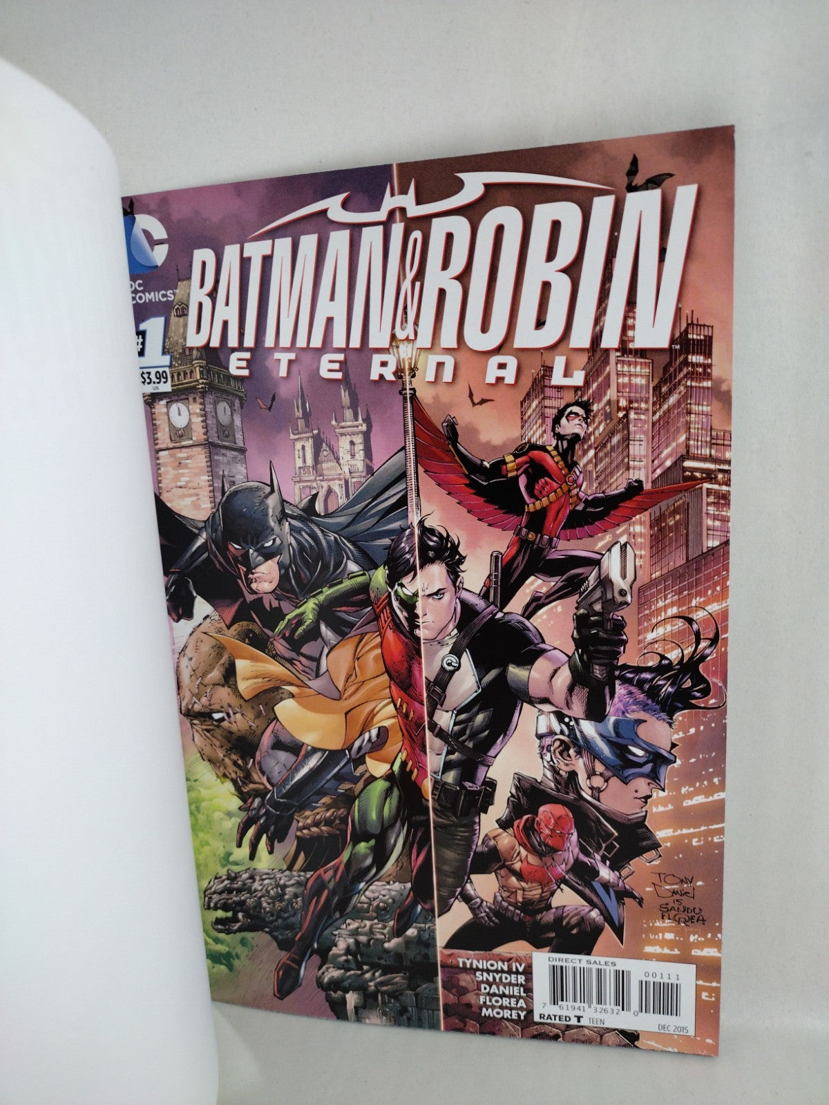 Batman & Robin Eternal #1 (2015) DC Comic Blank Sketch Cover Variant New NM