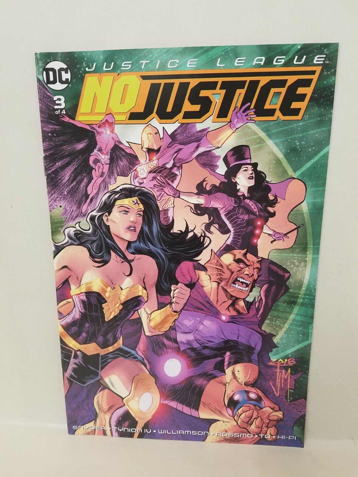 Justice League No Justice (2018) 1 2 3 4 DC Comic Complete Run/Set James Tynion