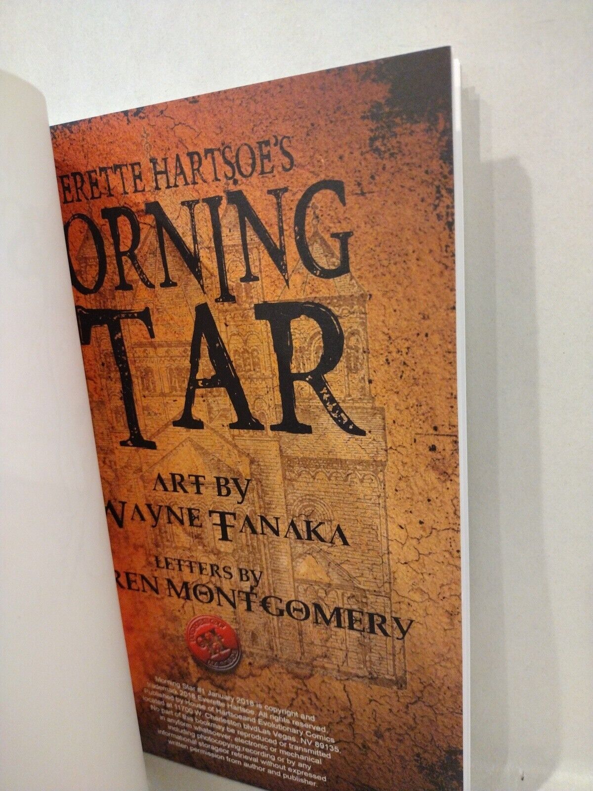 Morning Star #1 (2018) Everett Hartsoe Wayne Tanaka Squarebound Horror Comic NM