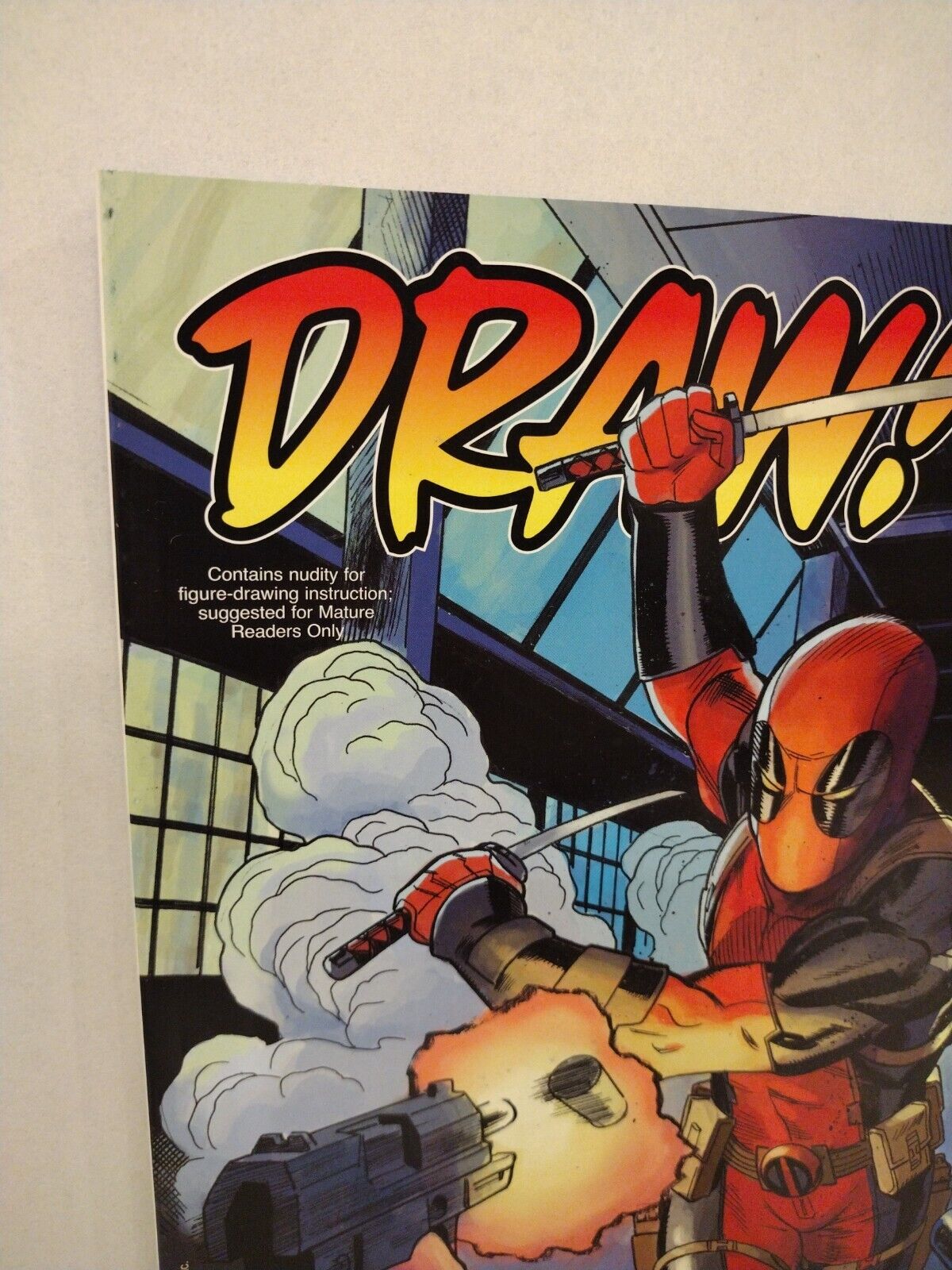 DRAW! Magazine #36 (2020) Two Morrows Mike Hawthorne Feature Deadpool Cover New