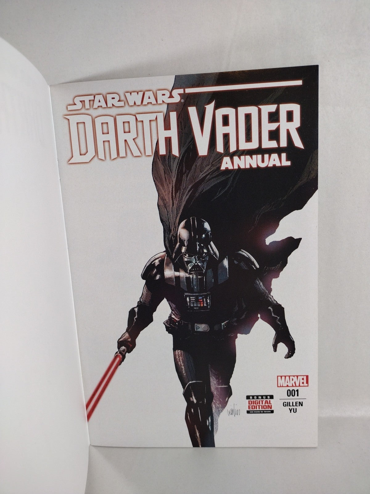Darth Vader Annual #1 (2015) Marvel Blank Sketch Variant Cover Star Wars VF
