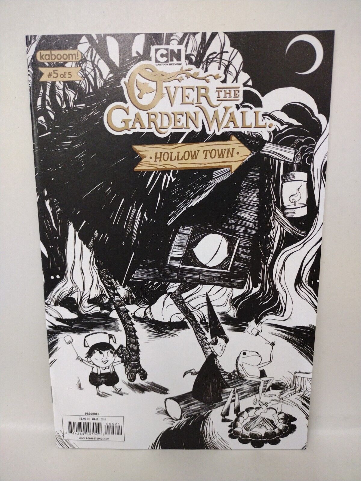 Over the Garden Wall Hollow Town #5 (2019) Preorder Hall Variant Boom Comic NM