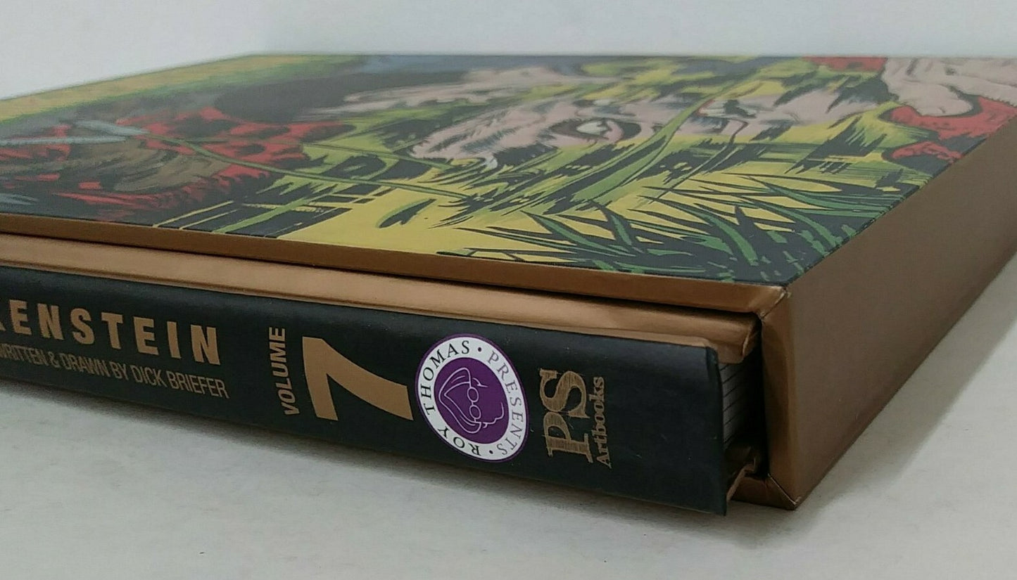Dick Briefer Frankenstein Vol 7 Silver Age Comic Rep HC Slipcase PS ArtBooks New