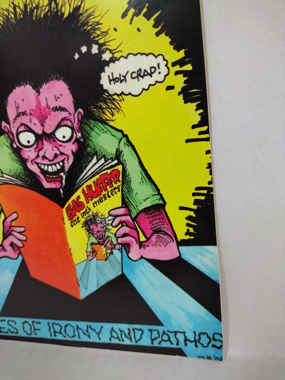 Gas Huffer: One Inch Master #1 (1994) Punk Rock Album Companion Comic VF