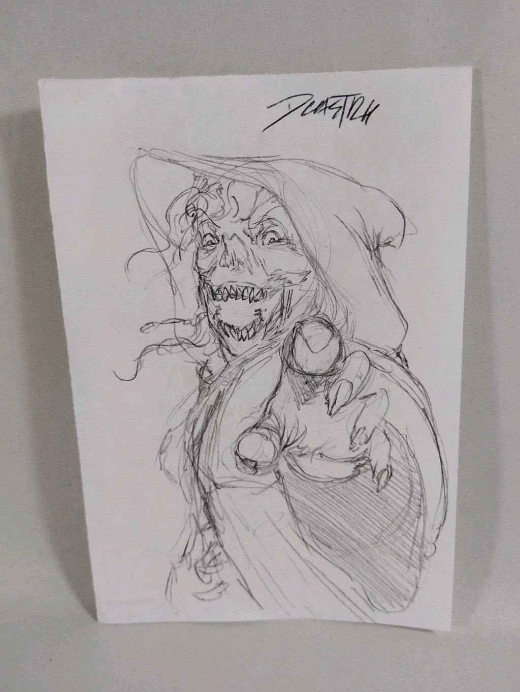 Creepshow #1 (2022) Image Comic Sketch Cover Variant W Original Dave Castr Art