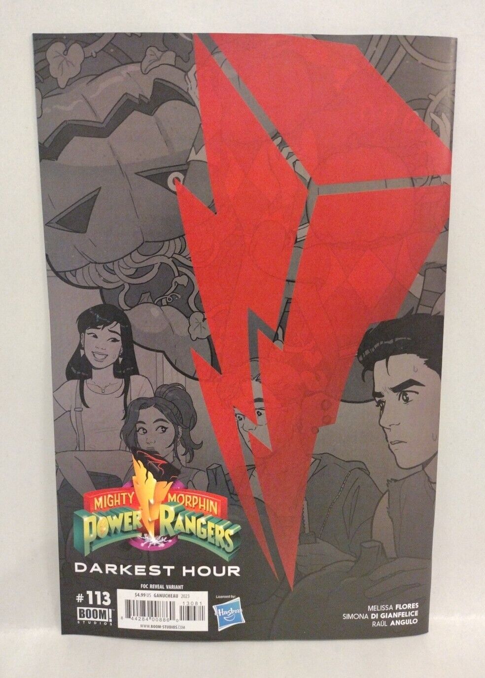 Mighty Morphin Power Rangers #113 (2023) Boom Comic Cover H FOC Variant NM