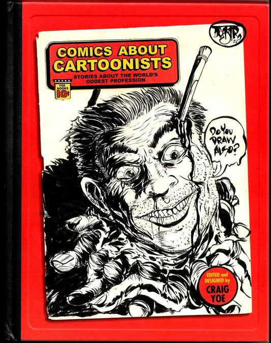 Comics About Cartoonists 2012 IDW HC Sketch Cover Variant W Original DCastr Art