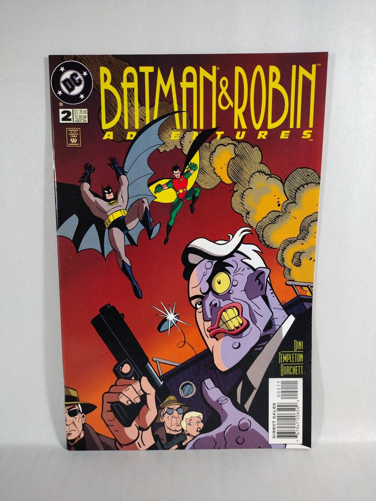 Batman And Robin Adventures (1994) DC Comic Set 1 2 Paul Dini Ty Templeton VF-NM